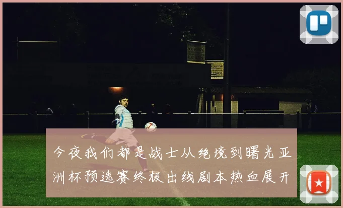 今夜我们都是战士从绝境到曙光亚洲杯预选赛终极出线剧本热血展开